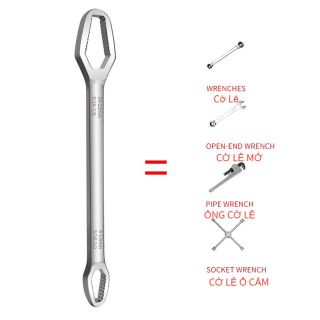 Cờ lê Torx đa năng Tự siết Cờ lê điều chỉnh đa năng hai đầu đa năng MA2