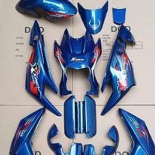 Bộ vỏ nhựa xe đạp điện 133, Vespa, Xmen, Cap A màu theo yêu cầu xưởng cung cấp số lượng lớn