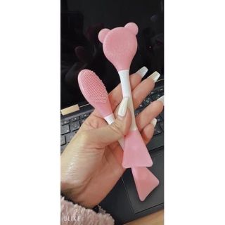 Cọ rửa mặt tẩy tế bào chết,quét mặt nạ hai đầu giúp loại bỏ mụn đầu đen MA2