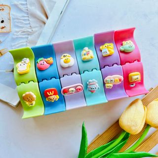 LỐ 12 KẸP CÀNG CUA 3R 5R ĐÍNH CHARM