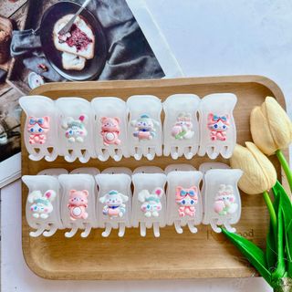 LỐ 12 KẸP CÀNG CUA 3R 5R ĐÍNH CHARM
