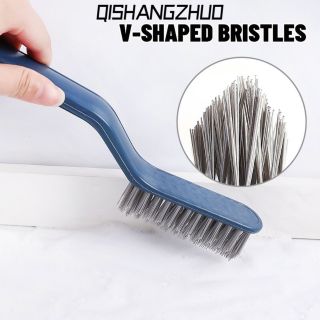 Bàn Chải Vệ Sinh Toilet 2 Trong 1 Tay Cầm Dài / Không Bẩn / Kẹp Rác / Nhíp Đa Năng Tiện Dụng MA2