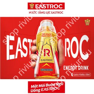 Nước Tăng Lực EASTROC - Chính Thức Có Mặt Tại Việt Nam - thùng 24 chai ( 500ml )