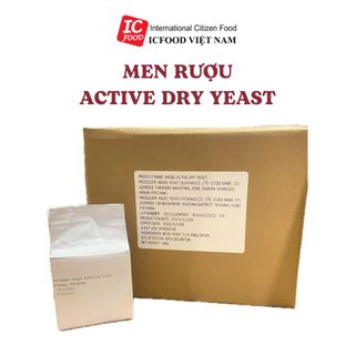 Men Active Dry Yeast - 99.5% saccharomyces cerevisiae - túi 10kg giá sỉ
