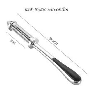 Dụng cụ nạo rau củ bào gọt hoa quả thép không gỉ dao gọt vỏ trái cây inox đa năng 4 in 1 tiện dụng ma11