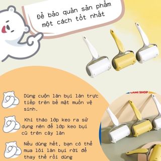 Cây Lăn Bụi Đa Năng Làm Sạch Quần Áo Ga Giường Lông Động Vật Sợi Vải Đồ Da Chăn Nệm Ghế Salon Siêu Tiện Lợi MA2
