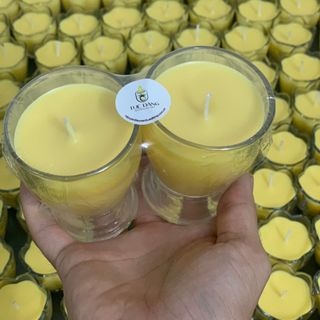 Nến bơ Organic không khói đen cốc T19 6 cốc/ hôp( loại nhỏ) giá sỉ - giá bán buôn