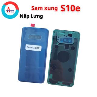 LK Nắp lưng tương thích sam sung S10e có kính cam theo nắp