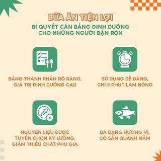 Cá hồi chanh dây INMIN FOOD - Thực phẩm tiện lợi, thơm ngon bổ dưỡng cho bữa ăn của mọi người gói 220g