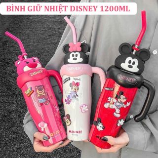 LY GIỮ NHIỆT DISNEY 850ML KÈM ỐNG -- HÌNH NGẪU NHIÊN giá sỉ