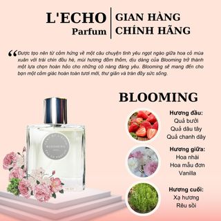 Nước Hoa Nữ Blooming L'echo Chính Hãng Giá Sỉ giá sỉ