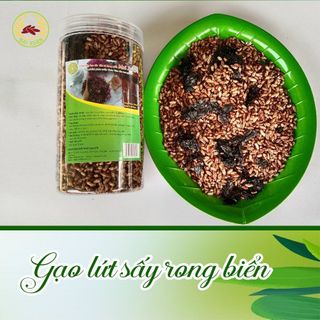cốm sấy gạo lứt rong biển