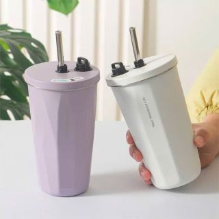 LY GIỮ NHIỆT VACUUM INSULATED 600ML KÈM ỐNG HÚT giá sỉ