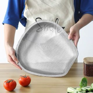 Rổ Inox 304 kê bồn rửa bát tiện lợi