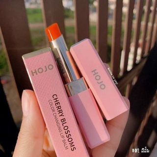 Son Dưỡng Có Màu HOJO Cherry Blossom Dưỡng Môi Mềm Mịn Son dưỡng môi có màu HOJO đổi màu theo nhiệt độ