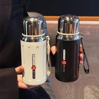 Bình Nước Giữ Nhiệt 600ml Bằng Thép Không Gỉ 316 Thiết Kế Nhỏ Gọn Thời Trang