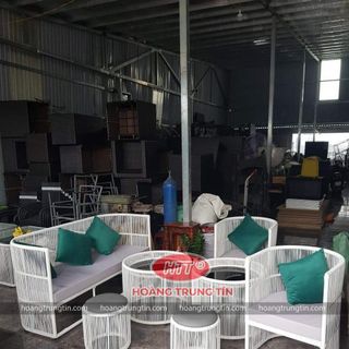 Sofa nhựa giả mây giá sỉ