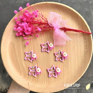 COMBO 100 KẸP MÁI NGÔI SAO ĐÍNH CHARM