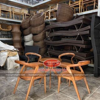 Bàn ghế gổ cafe cao cấp giá tại xưởng sản xuất