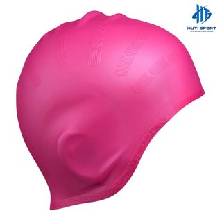Mũ Bơi Trùm Tai Feike, Nón Bơi Nam Nữ Silicon Chống Thấm Nước Bể Bơi, Bảo Vệ Tóc Và Tai