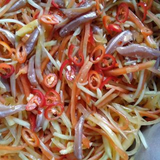 MẮM CÁ CƠM CHƯA TRỘN ĐU ĐỦ 500G - VỰA KHÔ BẾN TRE