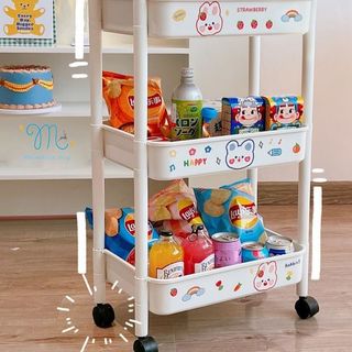 KỆ 3 TẦNG ĐA NĂNG CÓ BÁNH XE