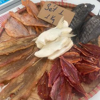 COMBO 1KG KHÔ 5 MÓN - VỰA KHÔ BẾN TRE