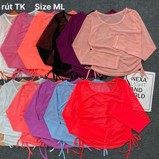 Áo lưới tay dài rút kho xuất lô mới