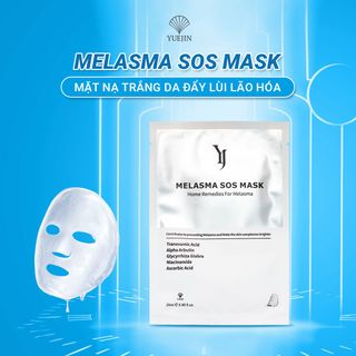 [HỘP 10 MIẾNG] Mặt nạ trắng da Melasma SOS cấp cứu cho làn da đen sạm - Yuejin
