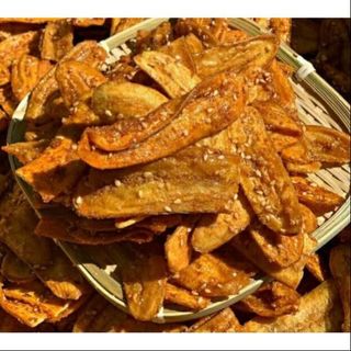 CHUỐI SẤY GIÒN THANH LONG 250G - VỰA KHÔ BẾN TRE