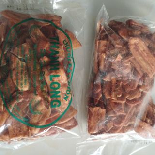 CHUỐI SẤY GIÒN THANH LONG 250G - VỰA KHÔ BẾN TRE