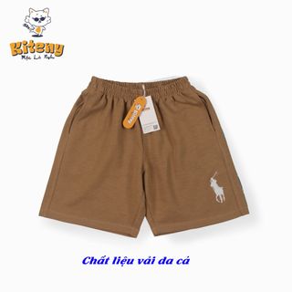 KN0034-Quần đùi Bé trai Kiteny, Chất liệu vải da cá, bền, đẹp, Phong cách và thấm mồ hôi cực tốt.