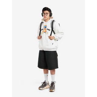 Áo hoodie in nổi chữ INSANE