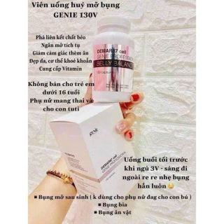 Viên uống hủy mỡ bụng GENIE