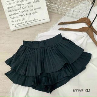 CHÂN VÁY HAI TẦNG DẬP LY CÓ QUẦN TRONG - NHƯ Ý BOUTIQUE