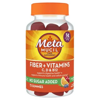 (Hàng Mỹ) Kẹo dẻo bổ sung chất sơ Metamucil + Vitamin C, D, & B12 Gummies (72 Viên) giá sỉ