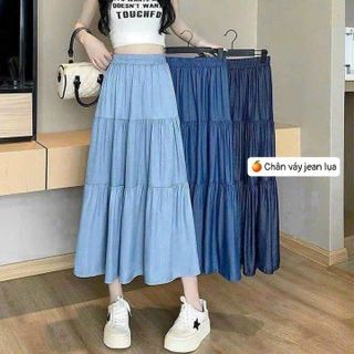 CHÂN VÁY JEAN LỤA - NHƯ Ý BOUTIQUE