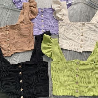 ÁO THUN XỐP KIỂU HAI DÂY CÁNH TIÊN - NHƯ Ý BOUTIQUE
