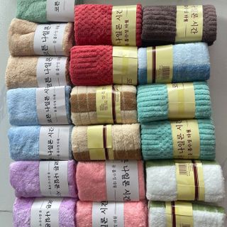 COMBO 3 KHĂN MẶT LÔNG CỪU 30X50CM - NHƯ Ý BOUTIQUE