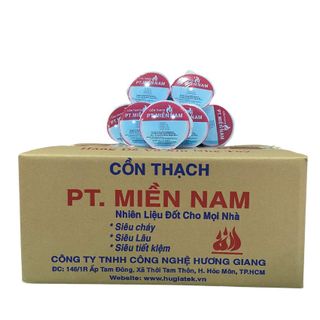 Cồn thạch PT Miền nam 110gr/ly - Thùng 60 ly