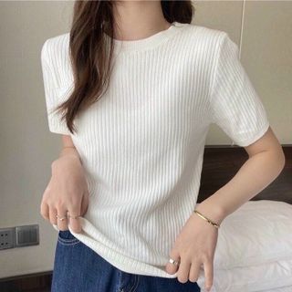 ÁO THUN GÂN TAY NGẮN CỔ TRÒN - NHƯ Ý BOUTIQUE