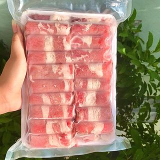 🍒 Ba Chỉ Bò Cuộn Ghép