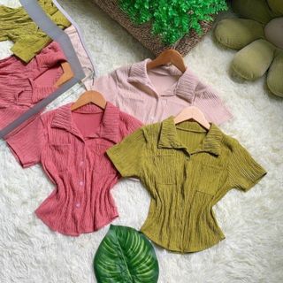 ÁO THUN XỐP CÓ CỔ- NHƯ Ý BOUTIQUE