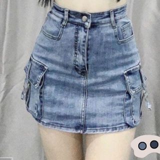 VÁY JEAN QUẦN TÚI HỘP KIỂU - NHƯ Ý BOUTIQUE