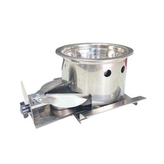 Nồi lẩu 1 Người Kèm Bếp Cồn Ngăn Kéo Có Cánh Khép Dùng Cho Quán Ăn - An Toàn, Tiện Lợi