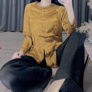 BỘ ĐỒ LAM GẤM NỮ NHUYDLG - NHƯ Ý BOUTIQUE