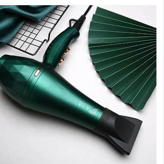 Máy sấy tóc 2200, máy sấy 6 chế độ, công suất lớn, nhanh khô, 2 màu đen, xanh rêu