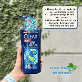 Dầu gội Clear Thái 390ml - 400ml tùy mẫu