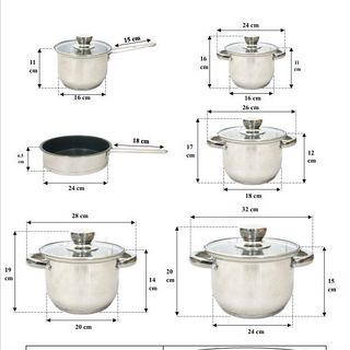 Bộ sản phẩm Cookery 6061