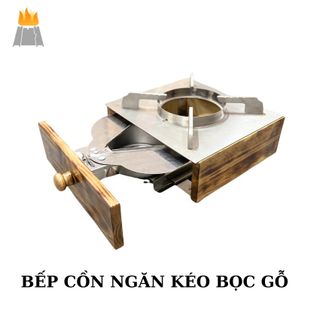 Bếp Cồn Ngăn Kéo Bọc Gỗ Cao Cấp Hương Giang giá sỉ